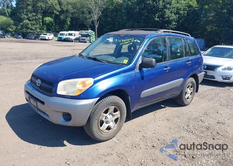 2004 Toyota Rav4 из США, поврежденный, VIN JTEGD20V940018167